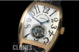 FMAET00106 Curvex Aeternitas Tourbillon YG/LE White Fly Man Tourbillon 