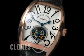 FMAET00111 Curvex Aeternitas Tourbillon RG/LE White Fly Man Tourbillon 