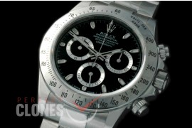 0 0 0 RLDS00901 ARF/JF Daytona 116520 SS/SS Black SH-4130 / 904L Steel 