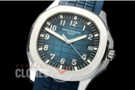 PPAQ01035R Aquanaut Jumbo V3 Auto SS/RU Blue Miyota 9015 Modified Calibre 324SC