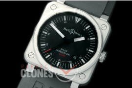 0 0 BR03-92-121 BR03-92 Horograph SS/LE Black Miyota 9015