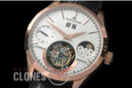0 JL00716 Master Tourbillon with Big Date/Day Phase RG/LE White Flying Tourbillon H/W 