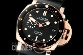 PN684T01 Pam 684 T Series Luminor Submersible Oro Rosso RU/RU Black A-7750/P901