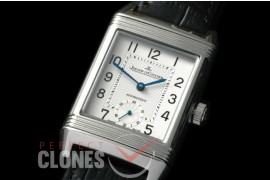 JLR-051 Reverso Classique Automatic SS/LE White Asian Clone 2824