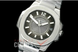 0 PPNTL-013 Nautilus Ladies 7011 SS/SS Grey Swiss Quartz 