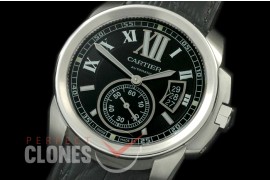 CARCC00022L Calibre de Cartier SS/LE Black Miyota 8205