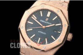 AP15410-113 AP154010 Royal Oak Frosted RG/RG Blue Asian 2813 / 3120
