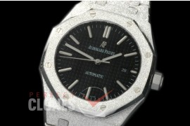 AP15410-102 AP154010 Royal Oak Frosted SS/SS Black Asian 2813 / 3120