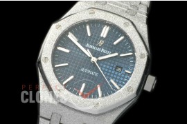 AP15410-103 AP154010 Royal Oak Frosted SS/SS Blue Asian 2813 / 3120