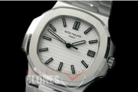 PP00401S Nautilis 5711 SS/SS White Miyota 9015 Modified Calibre 324SC