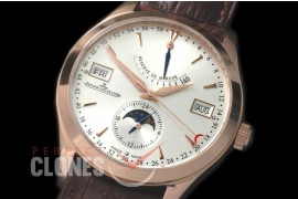 0 JLMRA-111 Master Reserve Annual Calender RG/LE White Asian Modified Movt 