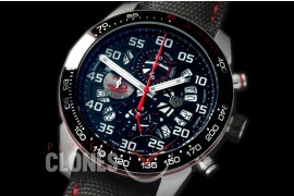 TGCH1-101 Carrera Heuer-01 Racing Aryton Senna Limited Ed SS/NY Black 