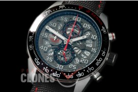 TGCH1-102 Carrera Heuer-01 Racing Aryton Senna Limited Ed SS/NY Grey 