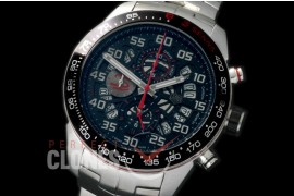 TGCH1-101S Carrera Heuer-01 Racing Aryton Senna Limited Ed SS/SS Black 