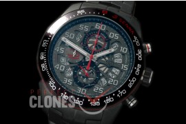 TGCH1-107S Carrera Heuer-01 Racing Aryton Senna Limited Ed PVD/PVD Grey
