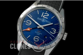 BR123-052 BR123 GMT 24H SS/RU Blue A-2836