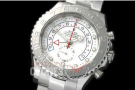 0 RYM2-011A Yachtmaster II 116689 SS/SS White A-7750/Mod to Calibre 4161 