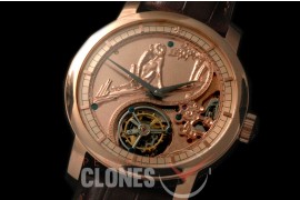 0 VCZ-109 Legend of the Chinese Zodiac - Year of the Monkey Tourbillon RG/LE Flying Man Tourbillon 