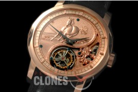 0 VCZ-107 Legend of the Chinese Zodiac - Year of the Horse Tourbillon RG/LE Flying Man Tourbillon 