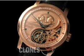 0 VCZ-112 Legend of the Chinese Zodiac - Year of the Pig Tourbillon RG/LE Flying Man Tourbillon 