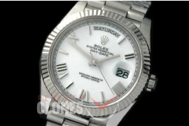 R40DDS10031 228239 SS/SS Pearl White Roman A-2836