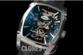 PG00123 Forma XL Reserve De Marche Skeleton Tourbillon SS/LE Blue Bridge Tourbillon 