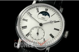 0 0 IWPTV00101 Vintage Portofino Moonphase SS/LE White Roman Asian 6498 Modified 