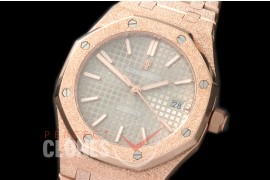 AP15454-014 JF Royal Oak 15454 Forsted RG/RG Grey AP 3120