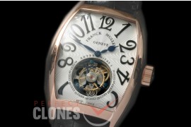 FMAET00086 Curvex Aeternitas Tourbillon RG/LE White Fly Man Tourbillon 