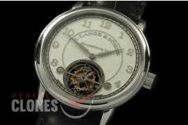 0 AL1815-101 Lange 1815 Tourbillon SS/LE White Bridged Tourbillon 