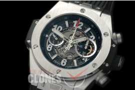 HB45-011 Big Bang Unico SS/RU Grey Skeleton Asian 7750 28800 