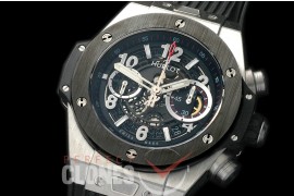 HB45-012C Big Bang Unico SS/CER/RU Black Skeleton Asian 7750 28800 