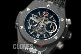 HB45-018 Big Bang Unico CF/RU Grey Skeleton Asian 7750 28800 