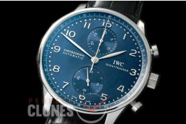 IWPG00041 YLF 3714 Portugese Chrono SS/LE Blue A-7750