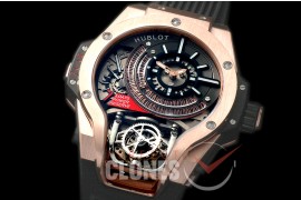 HBMP00113 MP-09 Tourbillon B-Axis RG/RU Black