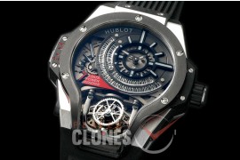 HBMP00102 MP-09 Tourbillon B-Axis SS/PVD/RU Black 