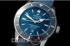 0 BLSF-H-104 Superocean Heritage Automatic SS/RU Blue A-2824 
