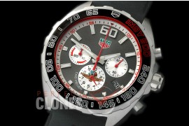 0 TGF1-00802R Indy 500 Indianapolis Speedway Special Ed Chronograph SS/RU Grey OS 20 Qtz