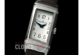 0 JLR-071D Reverso One Reedition SS/LE White Stk Jap Quartz