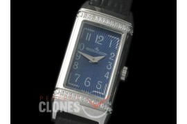 0 JLR-073D Reverso One Reedition SS/LE Blue Stk Jap Quartz