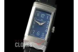 0 JLR-073 Reverso One Reedition SS/LE Blue Stk Jap Quartz