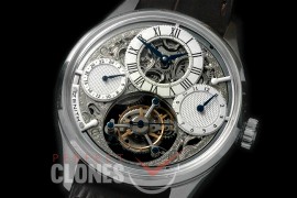 ZN00095 EP Calender Skeleton Tourbillon SS/LE White Flying Tourbillon