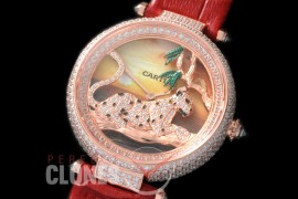 0 CARPT-103 Panthere De Cartier Day Rose Gold Japanese Quartz