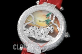 0 CARPT-101 Panthere De Cartier Day Steel Japanese Quartz