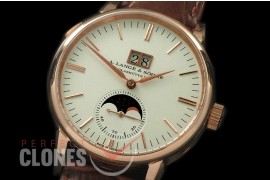 0 AL-SAX-106 Saxonia Big Date/Moon Phase RG/LE White Asian Seagull 