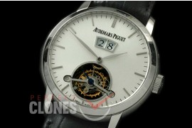 APJAT10001 Jules Audemars 26559 Big Date Tourbillon SS/LE White Bridged Tourbillon