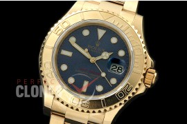 0 RYMENF00023 BP 116628 Yachtmaster Men YG/YG Blue VR 3135 - Special Offer 