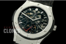 HBFS00076L Classic Fusion Skeletonized Tourbillon SS/LE Asian Custom Movt