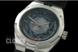 0 VCO-111 Overseas World Time 7 SS/LE Blue M-8215/VC-2460