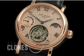 PP-CTM-092F Classic Tourbillon Moonphase/PR RG/LE Diam Roman Flying 